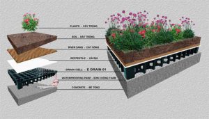 Hướng dẫn cách chống thấm sân thượng để trồng cây hiệu quả