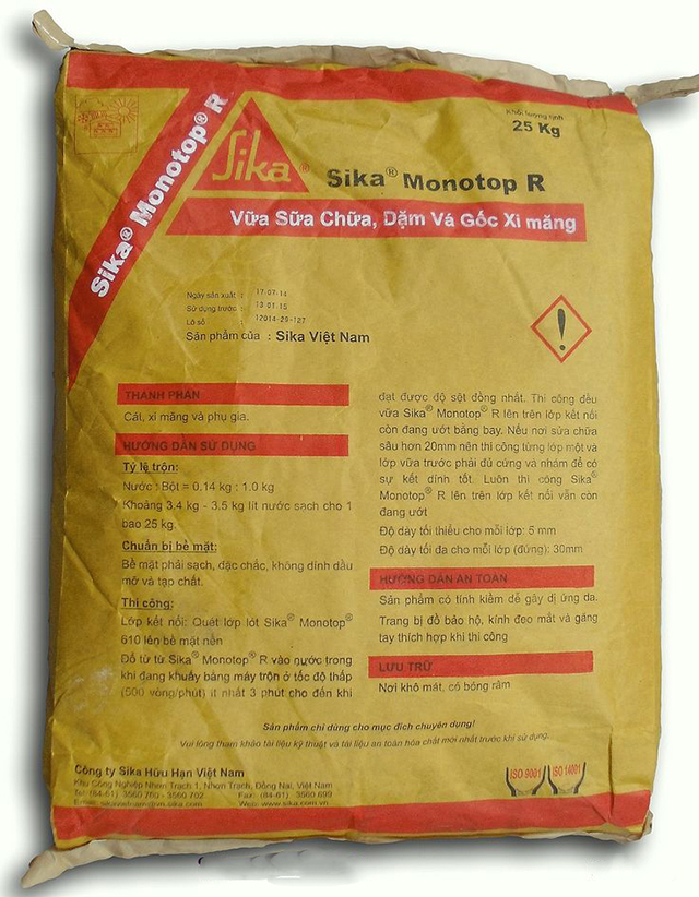 Bột sửa chữa Sika monotop R
