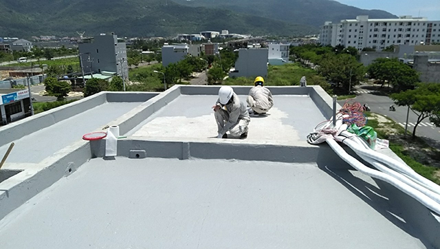 cách chống thấm mái nhà 2