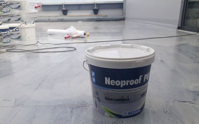 Sử dụng hóa chất chống thấm gốc Polyurethane (PU)