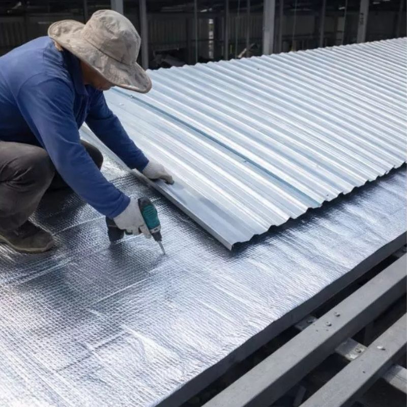 Cách nhiệt và chống ẩm cho mái